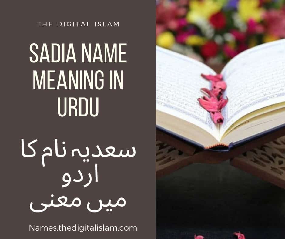 Sadia Name Meaning In Urdu